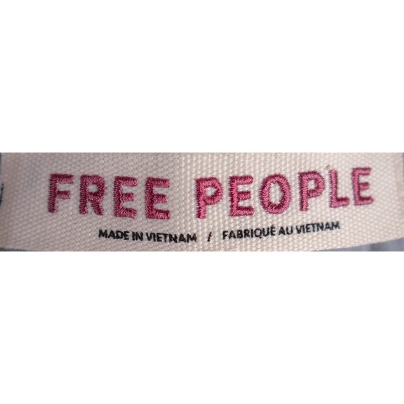 Free People XS Agnes Heather Gray Cropped Blazer Jacket Academia Business Casual - Picture 7 of 13